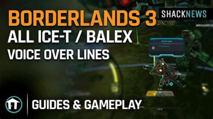 Who Voices BALEX in Borderlands 3?