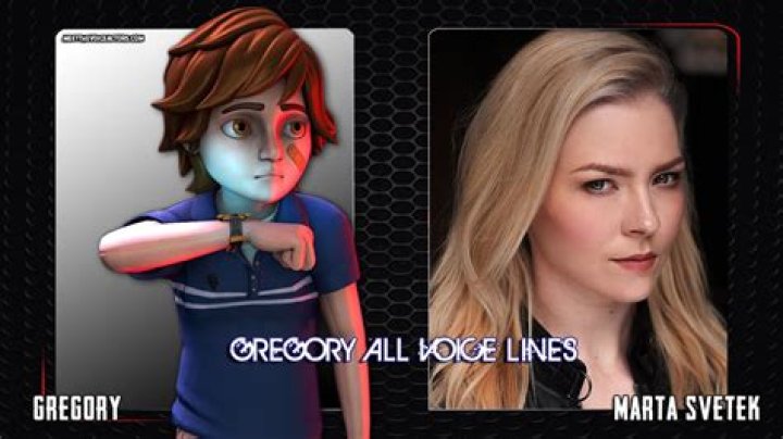 Who Voices Gregory in FNAF: Security Breach
