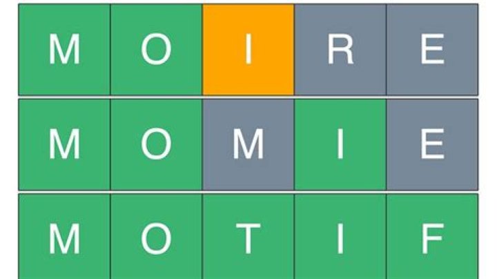 Wordle / Le Mot (en français) – Jouez gratuitement en ligne