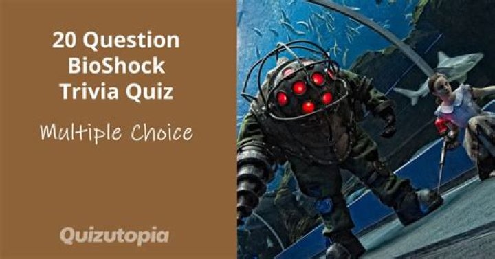 Would You Kindly Take This BioShock Trivia Quiz & Show Us Your Big Daddy Brain