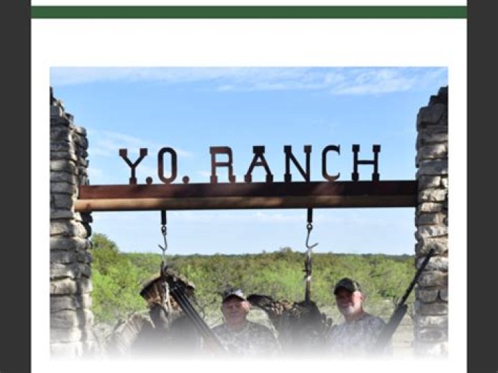 	Y.O. RANCH A LEGACY FROM TEXAS RANGER	