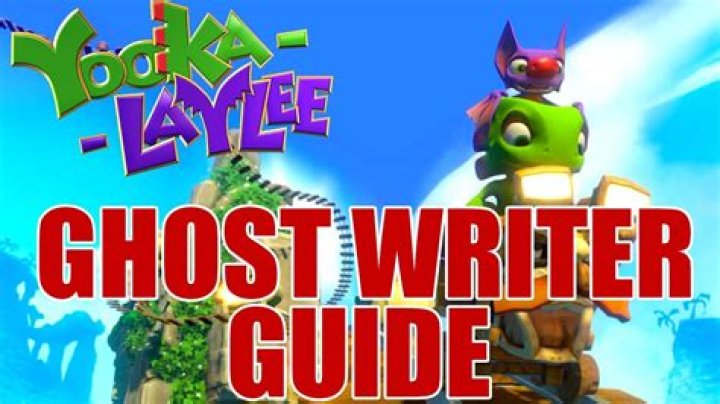 Yooka-Laylee Ghost Writers: How to Get Them & What They Are