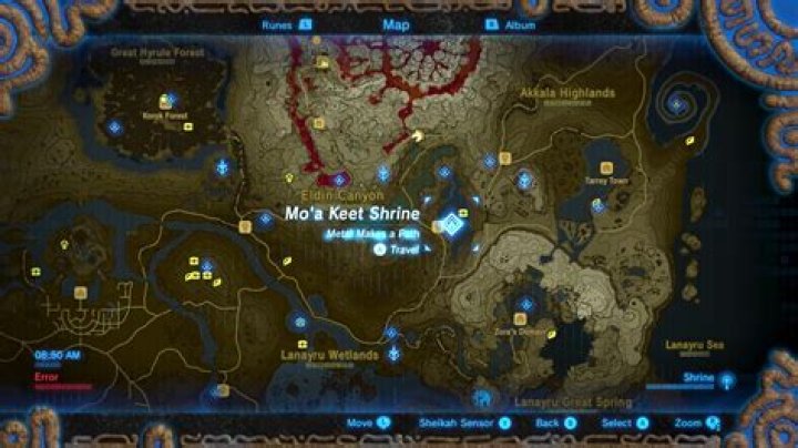 Zelda: Breath of the Wild guide: Mo’a Keet shrine location and puzzle solutions